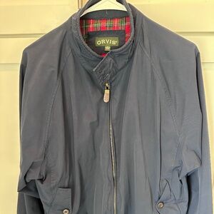 Orvis- Men's Plaid Lined Bomber (Medium)